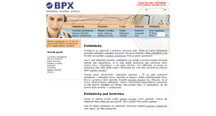 Desktop Screenshot of bpx.cz