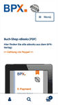 Mobile Screenshot of bpx.ch